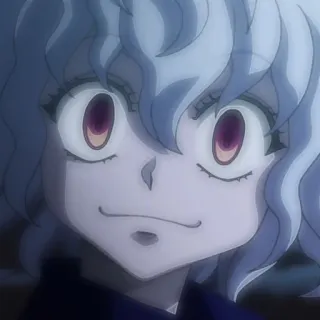 🧊 Neferpitou Hunter x Hunter anime, hunter x hunter, neferpitou, chimera ant telegram sticker