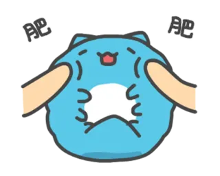 貓貓蟲咖波:喵喵叫 whatsapp stickers