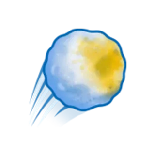 ❄️ 雪玉, 冬, 雪, ボール, 投げる, スポーツ, 寒い telegram sticker