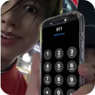 🤳 911 telegram sticker