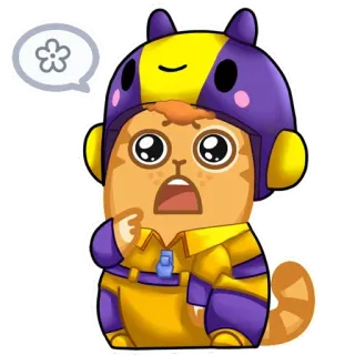 ❤️ kot, kreskówka, kwiat, uroczy, naklejka telegram sticker