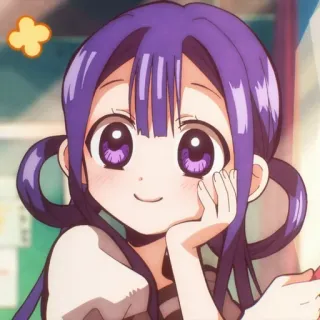 💜 Anime, Mangá, Fofo, Garota, Desenho animado telegram sticker