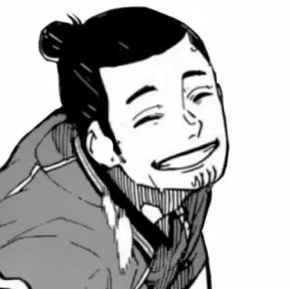 🖇 Daichi Sawamura Haikyuu!! อนิเมะ, มังงะ, ไฮคิว!!, ไดจิ ซาวะมูระ telegram sticker