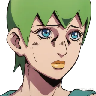 🥺 Foo Fighters JoJo's Bizarre Adventure anime, manga, Foo Fighters, JoJo's Bizarre Adventure, stone ocean telegram sticker