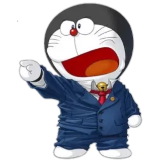 👉 Doraemon Doraemon, Cartoon, Anime, Charakter, Maskottchen, Roboterkatze whatsapp sticker