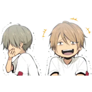 😂 Anime, Cartoon, Sticker, Süß, Manga telegram sticker
