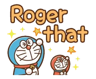 Animated Doraemon Keigo Stickers whatsapp stickers