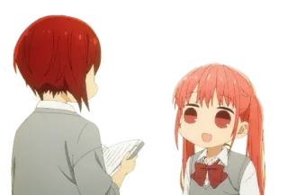 👀 Anime, Scuola, Amicizia telegram sticker