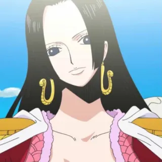 🥰 Boa Hancock One Piece Anime, Mulher, Personagem, Pirata, Hancock telegram sticker