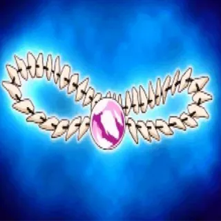 💫 collar, dientes, joyería, amuleto, hueso, gema rosa whatsapp sticker