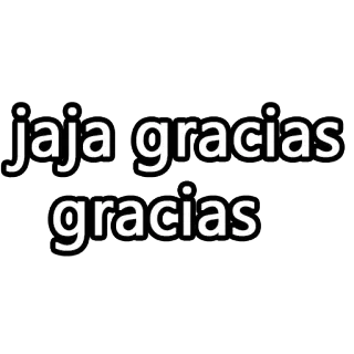 ☺️ jaja gracias gracias юмор, спасибо, испанский, ха-ха, спасибо, спасибо telegram sticker