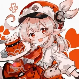 🤠 Klee Genshin Impact Anime, Genshin Impact, Klee, Videogioco, Carino, Personaggio, Elfo telegram sticker