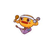 🏋️‍♀️ Cartoon, Fitness, Gewichtheben, Übung, Lustig, Figur telegram sticker