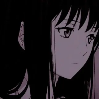 🐠 Anime, Mädchen, Porträt, Manga, Cartoon, Charakter telegram sticker