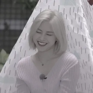 😎 Ryujin Ryujin, ITZY, kpop, singer, idol, smile, happy whatsapp sticker