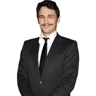 ☺️ James Franco attore, celebrità, uomo, ritratto telegram sticker