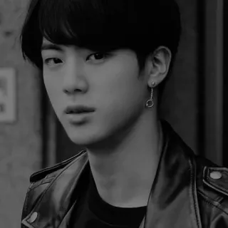 ✖️ Jin personne, homme, kpop, idole, chanteur, célébrité, coréen, mode telegram sticker