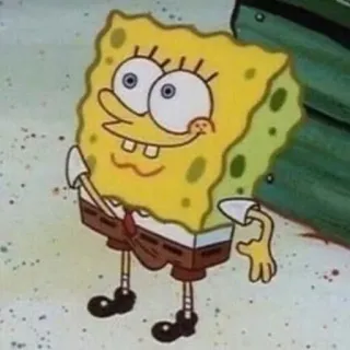 🧽 Spongebob dessin animé, bob l'éponge, drôle, personnage, nickelodeon whatsapp sticker