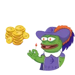 🔥 Pepe the Frog Лягушонок Пепе, Мем, Интернет-мем, Стикер, Лягушка whatsapp sticker
