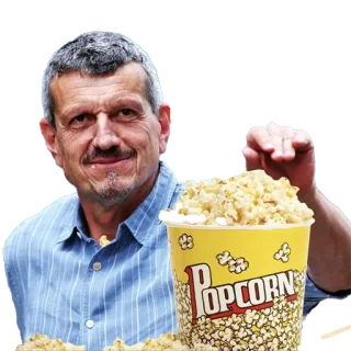 🍿 Popcorn Snack, Nourriture, Film, Cinéma, Manger whatsapp sticker