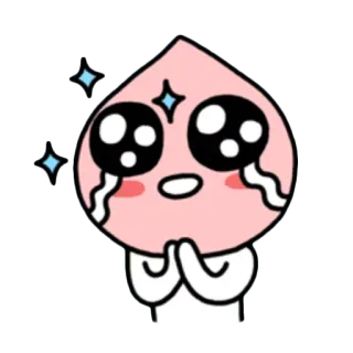 😭 desenho animado, chorando, implorando, fofo, emoji, kawaii telegram sticker