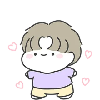 ☺️ kawaii, süß, chibi, Cartoon, Pastell, niedlich, Figur, Sticker telegram sticker