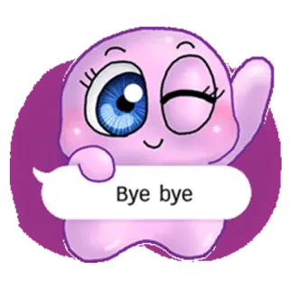 👋 Bye bye Dibujo animado, Mono, Adiós, Despedida, Saludando, Amigable telegram sticker