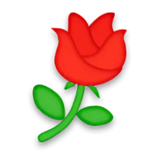 🌹 kwiat, róża, czerwony, roślina, natura, kwiatowy, symbol telegram sticker
