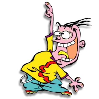 😛 Ed Ed, Edd n Eddy Мультфильм, Эд, Эд, Эдд и Эдди, Персонаж, Смешной whatsapp sticker