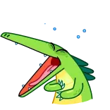 Croco telegram stickers