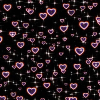 ❤️ hearts, love, sparkles, background, pattern telegram sticker