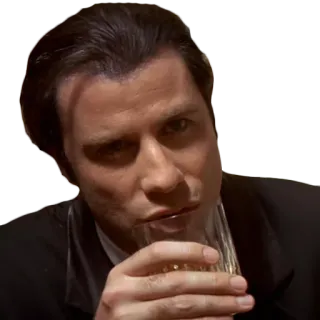 🍺 Mann, Trinken, Anzug, Glas, Porträt telegram sticker