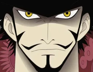 😾 Dracule Mihawk One Piece Anime, Karakter, Manga, Dracule Mihawk, One Piece telegram sticker