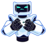 🦸‍♂️ robot, machine, artificial intelligence, technology, cartoon, avatar telegram sticker