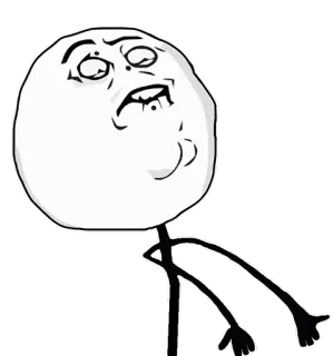 😠 meme, internet, face, funny, expression whatsapp sticker
