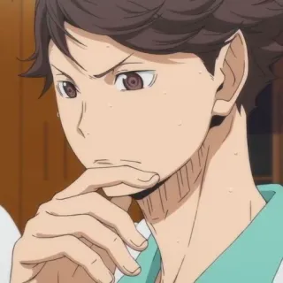 💗 Oikawa Tooru Haikyuu!! Anime, Haikyuu, Oikawa, Tooru, Pallavolo telegram sticker