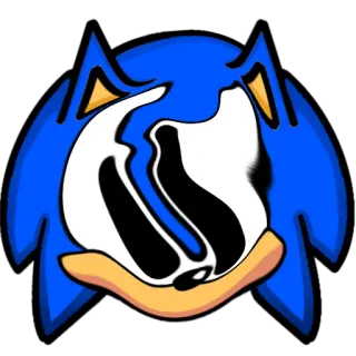 🌪 Sonic sonic, video game, character, blue, sega telegram sticker