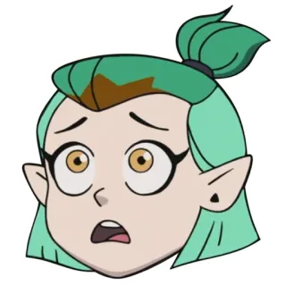 😨 Amity Blight The Owl House การ์ตูน, ตัวละคร, อนิเมชั่น, Amity Blight, The Owl House telegram sticker