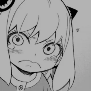 🎀 Anya Forger Spy × Family Anime, Spy Family, Anya, Manga, Cartoon, Süß telegram sticker