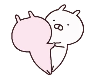 🍥 dier, hart, liefde, schattig, cartoon, illustratie, sticker telegram sticker