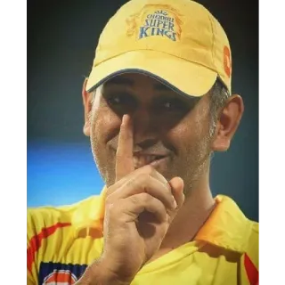🤫 CHENNAI
SUPER KINGS Cricket, Sport, Chennai Super Kings, MS Dhoni, Indian Premier League telegram sticker