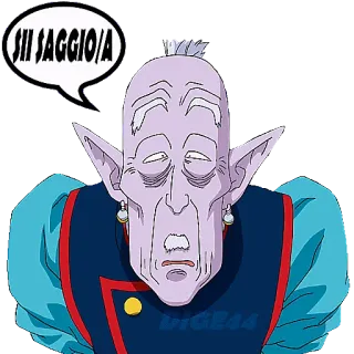 👴 SII SAGGIO/A anime, cartoon, character telegram sticker