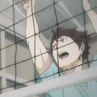 😡 Oikawa Tooru Haikyuu!! Anime, Siatkówka, Sport, Oikawa, Haikyuu telegram sticker