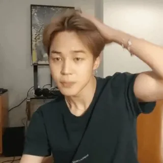 ⛵️ Jimin Jimin, K-Pop, BTS, cantante, celebridad whatsapp sticker