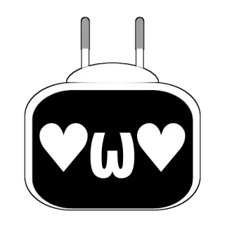 😻 occhi a cuore, uwu, emoticon, carino, kawaii, amore telegram sticker