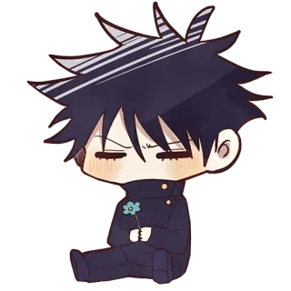 😠 Megumi Fushiguro Jujutsu Kaisen Anime, Chibi, Manga, Mignon, Megumi Fushiguro, Jujutsu Kaisen telegram sticker
