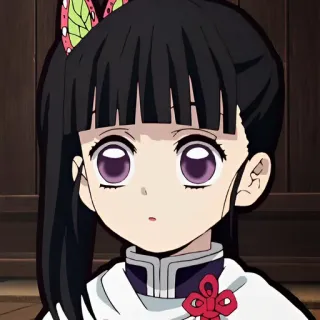 🌺 Kanao Tsuyuri Demon Slayer Аниме, Клинок, рассекающий демонов, Канао Цуюри, Бабочка, Манга, Девушка telegram sticker