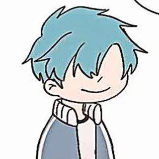 🎸 การ์ตูน, อนิเมะ, ตัวละคร, ภาพประกอบ, เด็กผู้ชาย, เยาวชน telegram sticker