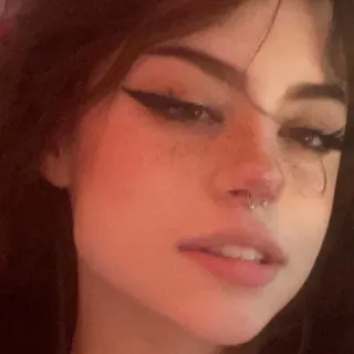 💞 mujer, chica, cara, retrato, selfie, maquillaje telegram sticker