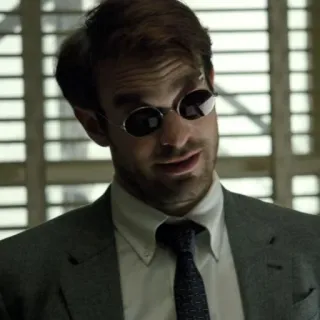 🥊 Matt Murdock Daredevil marvel, super-héros, aveugle, avocat, daredevil whatsapp sticker